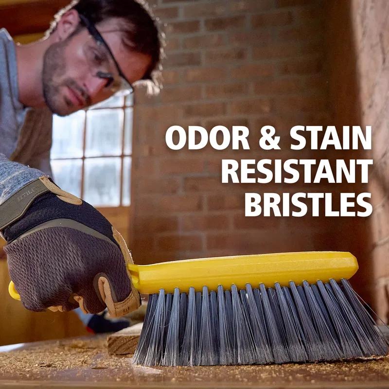 Counter Brush 12.50X2.00X4.00 IN Plastic Silver Tampico 6/Case