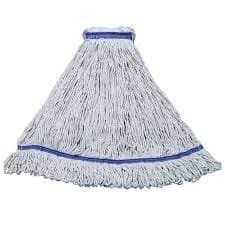 Mop Head Medium (MED) White Blend Wide Band 1/Each
