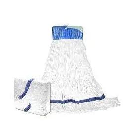 Mop Head Large (LG) White Blend Wide Band 1/Each