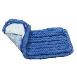 Wet Mop 16X5 IN Blue Microfiber Long Loop Pocket 1/Each