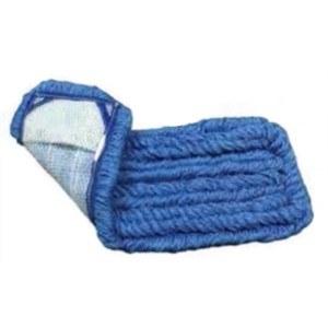 Wet Mop 16X5 IN Blue Microfiber Long Loop Pocket 1/Each