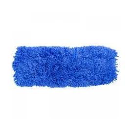 Dust Mop 24X5 IN Blue Microfiber Cut End Polyester Backing 1/Each