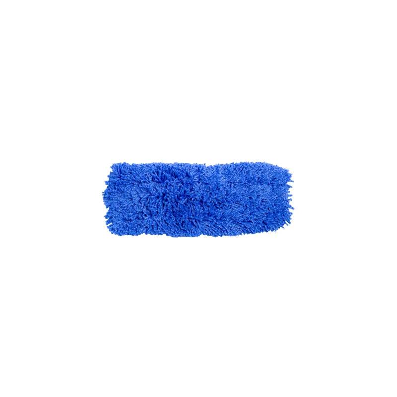 Dust Mop 36X5 IN Blue Microfiber Cut End Polyester Backing 1/Each