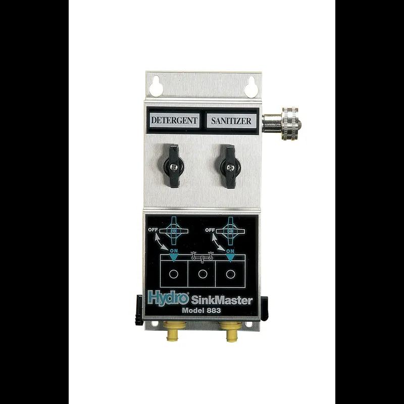 SinkMaster Chemical Management System 2 Product Metal Gray Black Wall Mount 1/Each