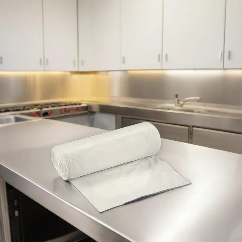 Liner 30X45 IN White 0.90MIL 25 Count/Pack 8 Count/Case