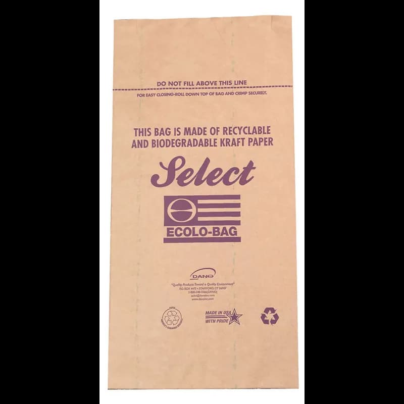 Psych Select Bag 18X10 IN 18 IN 30 GAL Coated Paper 50 Count/Bundle 42 Packs/Case