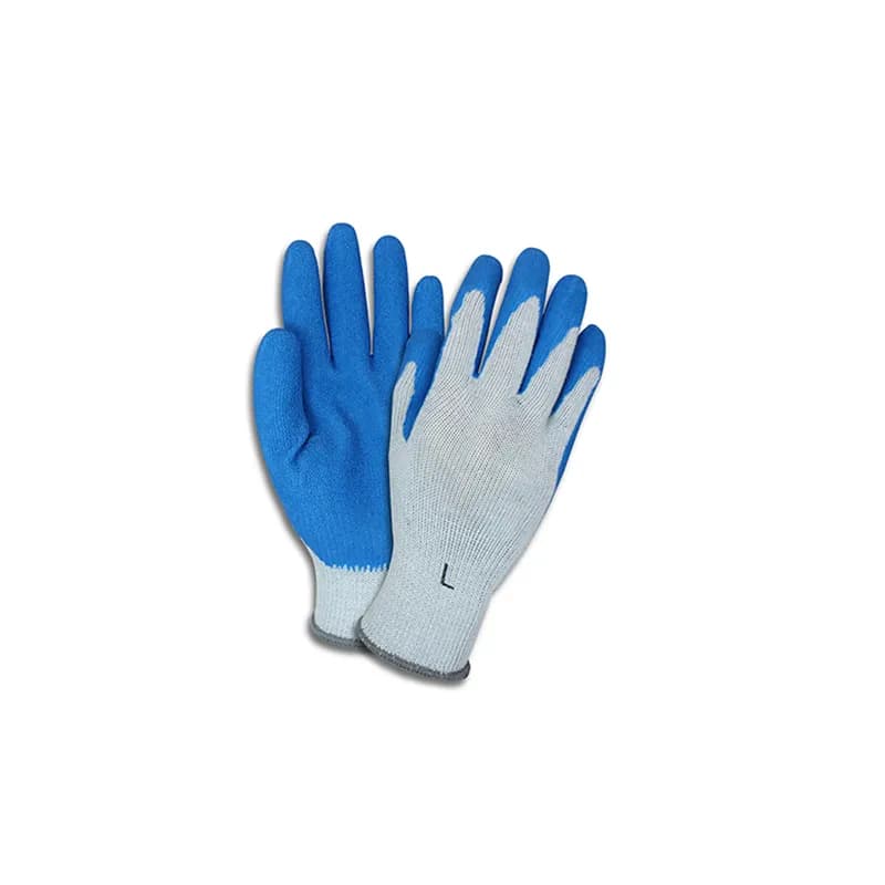 Safety Zone® Work Gloves XL Blue Gray Textured Foam Coated Latex Coated Palm & Fingertips 12 Count/Bag 6 Bags/Case