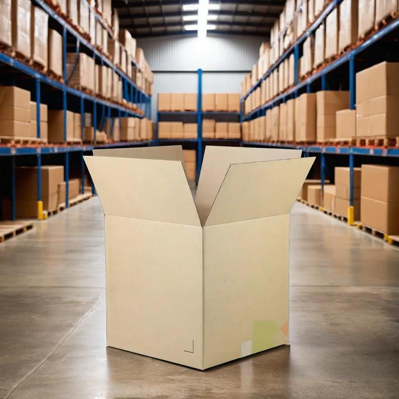 Regular Slotted Container (RSC) 14X14X14 IN Corrugated Cardboard 25/Bundle