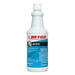 AF315 Citrus Floral Disinfectant Cleaner Detergent Deodorizer 32 OZ Multi Surface Neutral RTU Liquid 12/Case