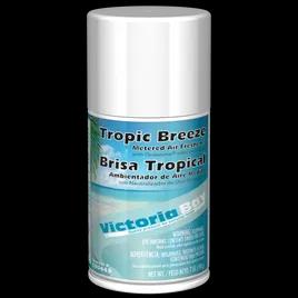 Victoria Bay Air Freshener Tropic Breeze Aerosol 7 FLOZ Metered Refill 12/Case