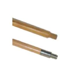Broom Handle 48IN Wood Threaded 1/Each