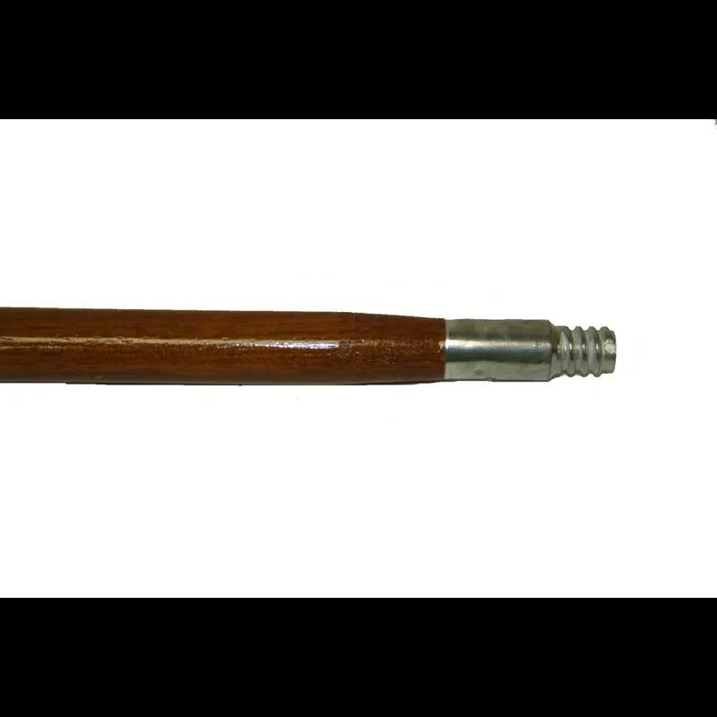 Broom Handle 0.9375X60 IN Wood Metal Threaded 1/Each