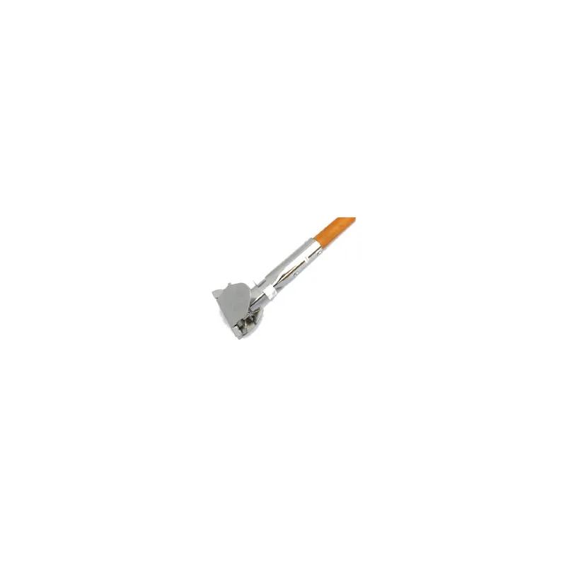 Mop Handle 60IN Wood Clip On Connector 1/Each