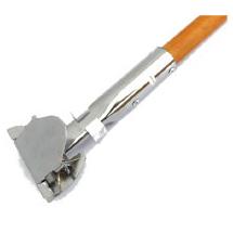 Mop Handle 60IN Wood Clip On Connector 1/Each