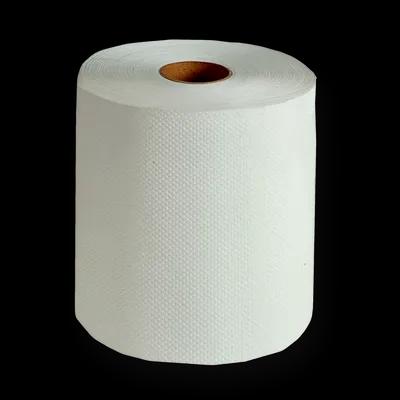 Roll Paper Towel 7.84IN 680 FT White Hardwound 6 Rolls/Case