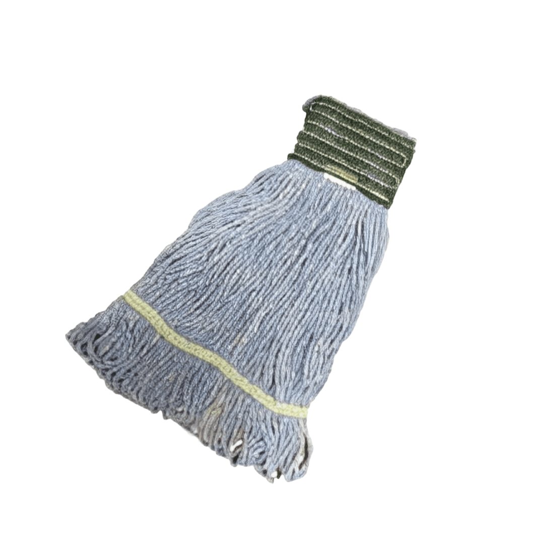 Mop Head Large (LG) Blue Synthetic Fiber Loop End 12/Dozen