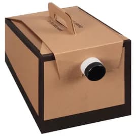 Beverage on the Move® Hot Beverage Box 160 OZ 11.88X8.75X7.5 IN Corrugated Paperboard Kraft 20/Case