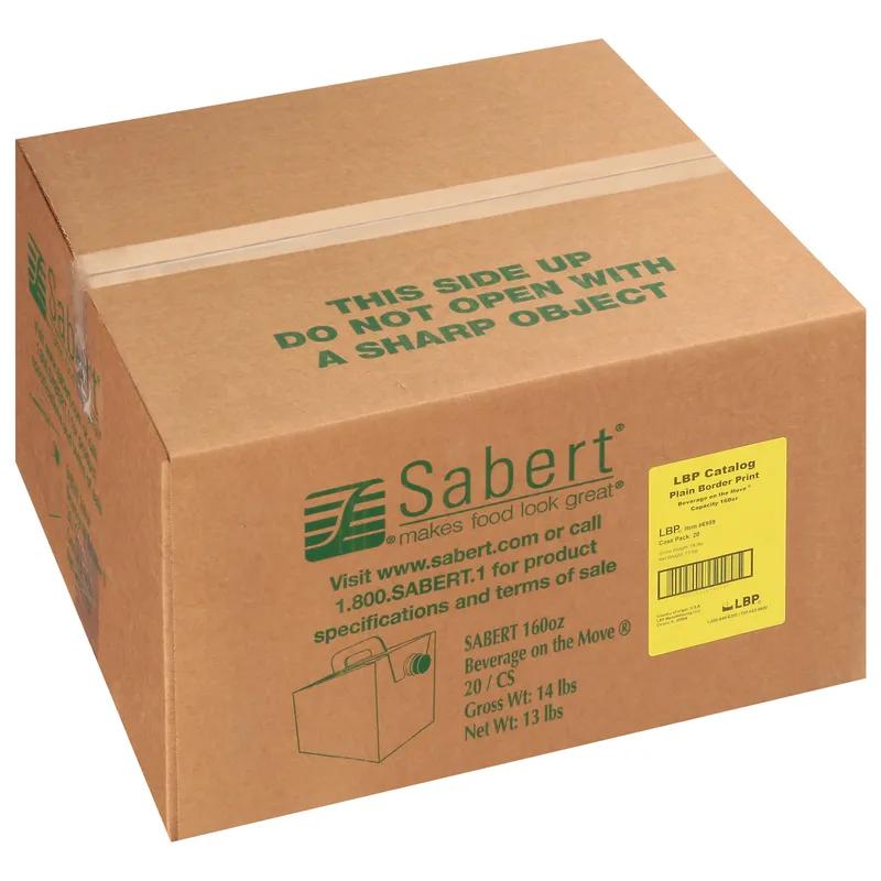 Beverage on the Move® Hot Beverage Box 160 OZ 11.88X8.75X7.5 IN Corrugated Paperboard Kraft 20/Case