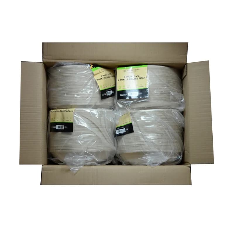 Bowl 24 OZ Sugarcane Round 300/Case