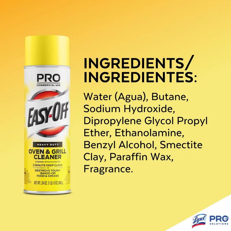 Oven & Grill Cleaner 24 OZ 6/Case