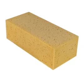 Sponge 8.7X4X2.8 IN Foam Rubber Yellow 10/Case