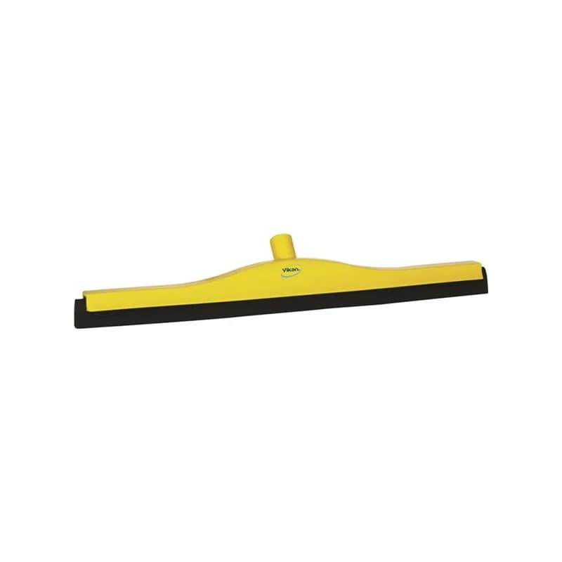 Vikan® Squeegee 23.6X3.3X4.5 IN Polypropylene (PP) Cellular Rubber Yellow Replacement Cassette Threaded 1/Each
