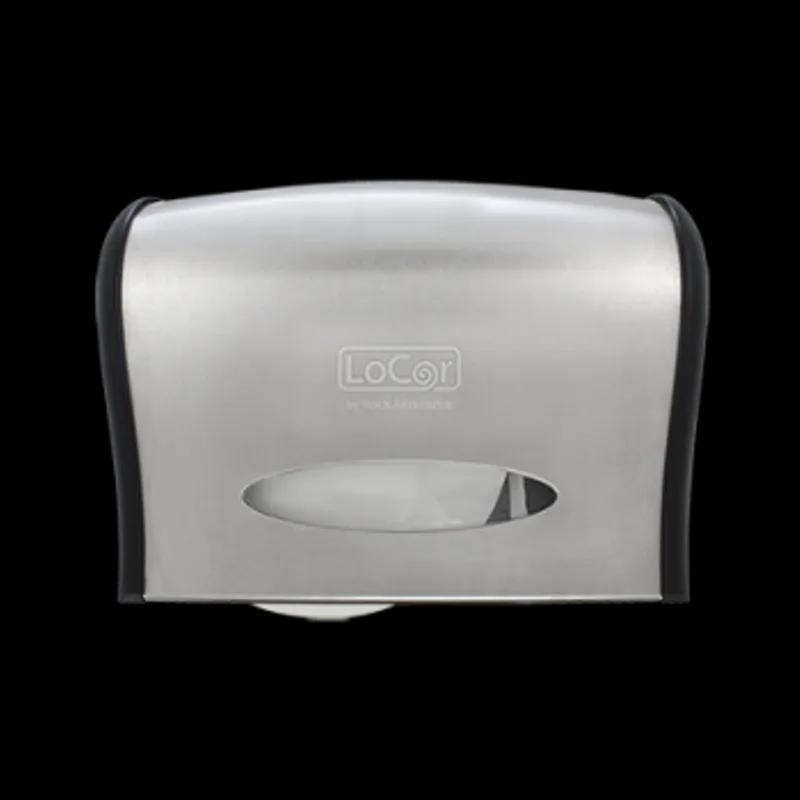 Toilet Paper Dispenser Stainless Steel Silver Jumbo (JRT) High Capacity 1/Each