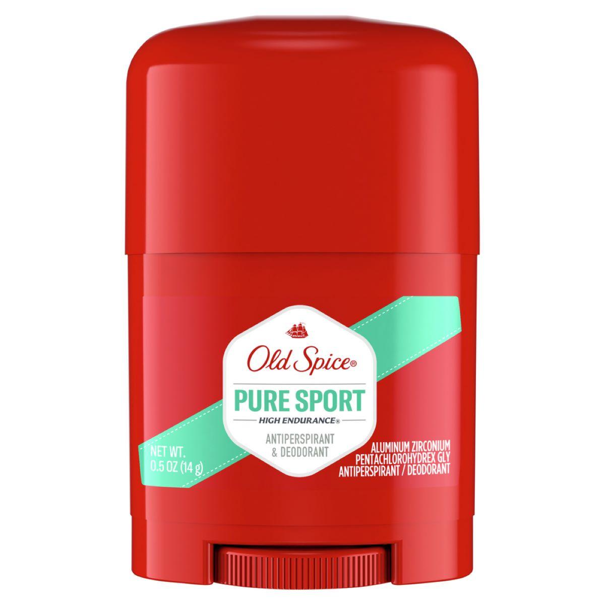 Old Spice® Mens Antiperspirant Deodorant Solid 0.5 OZ Pure Sport White High Endurance 24/Case