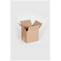 Box 10X10X10 IN Kraft Corrugated Cardboard 32ECT 200# 1/Each