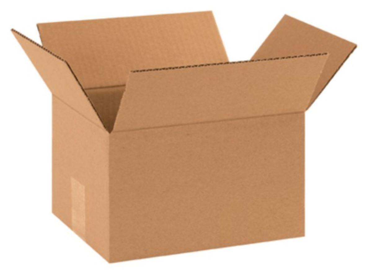 Box 10X8X6 IN Corrugated Cardboard 32ECT 1/Each