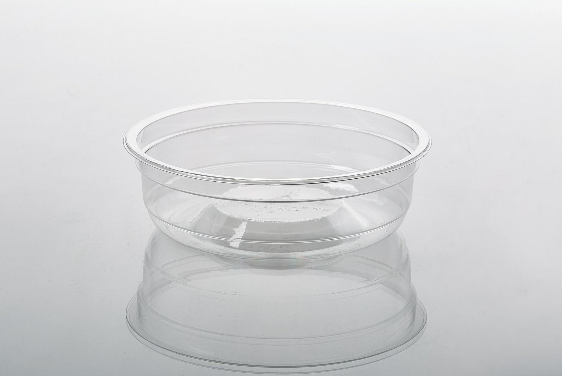 Deli Container Base 10 OZ PET Clear Round 240/Case