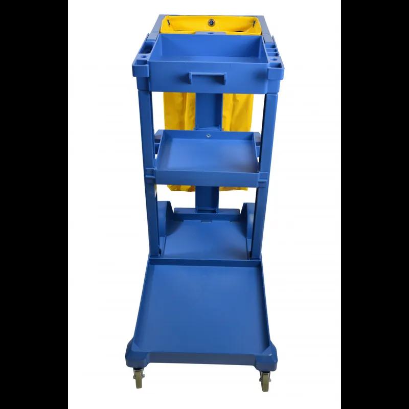 Janitorial Cleaning Cart Blue Assembled 1/Each