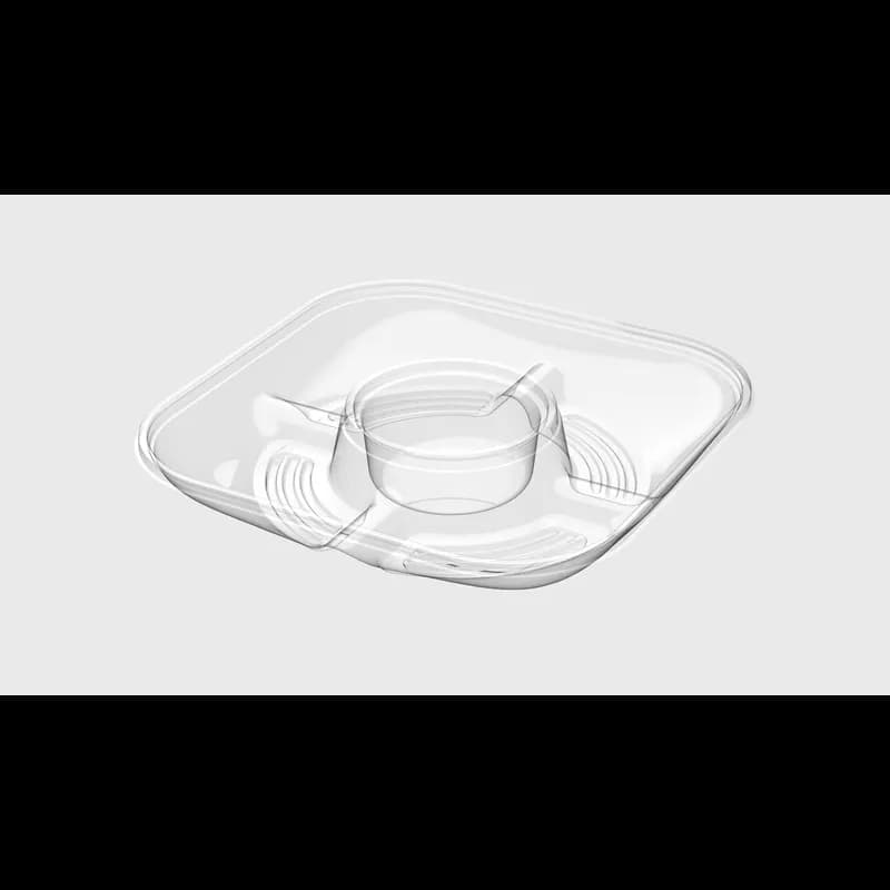 Thermosource Tooling Fruit Deli Container 64 OZ 5 Compartment PET Clear 200/Case