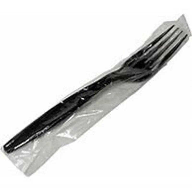 Fork PP Black Medium Weight Individually Wrapped 1000/Case