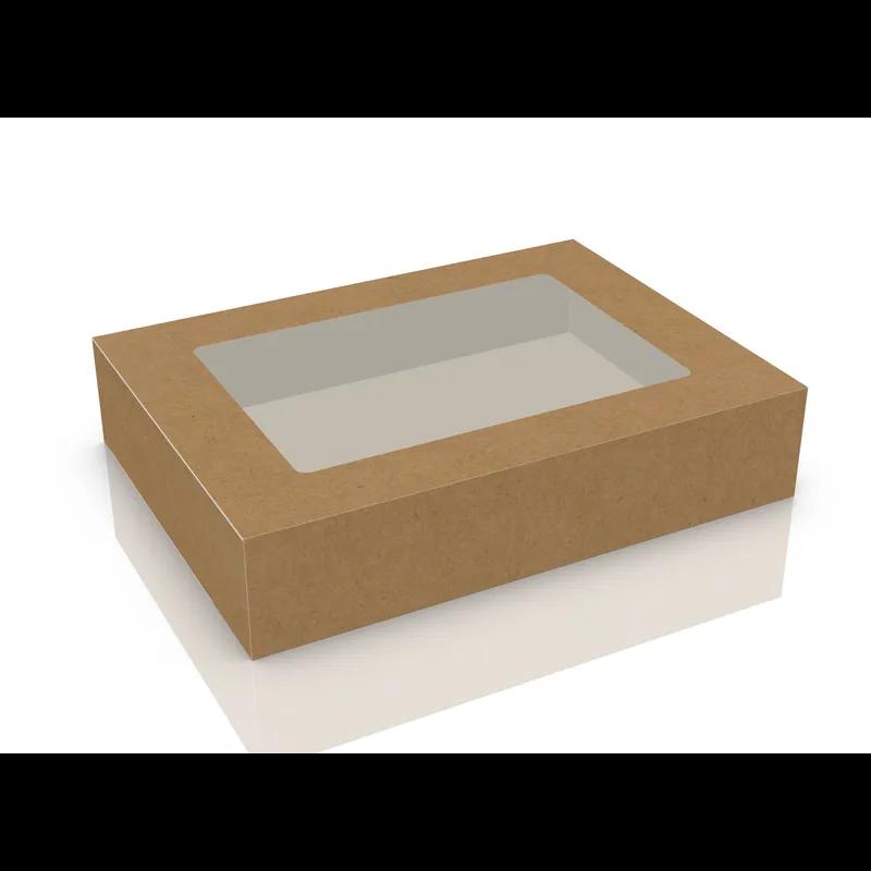Cake Box 1/2 Size 19X14X4 IN Paperboard Rectangle With Window 50/Case