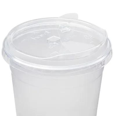 Lid PET For 32 OZ Cup Tear Tab Reclosable Tab 1000/Case