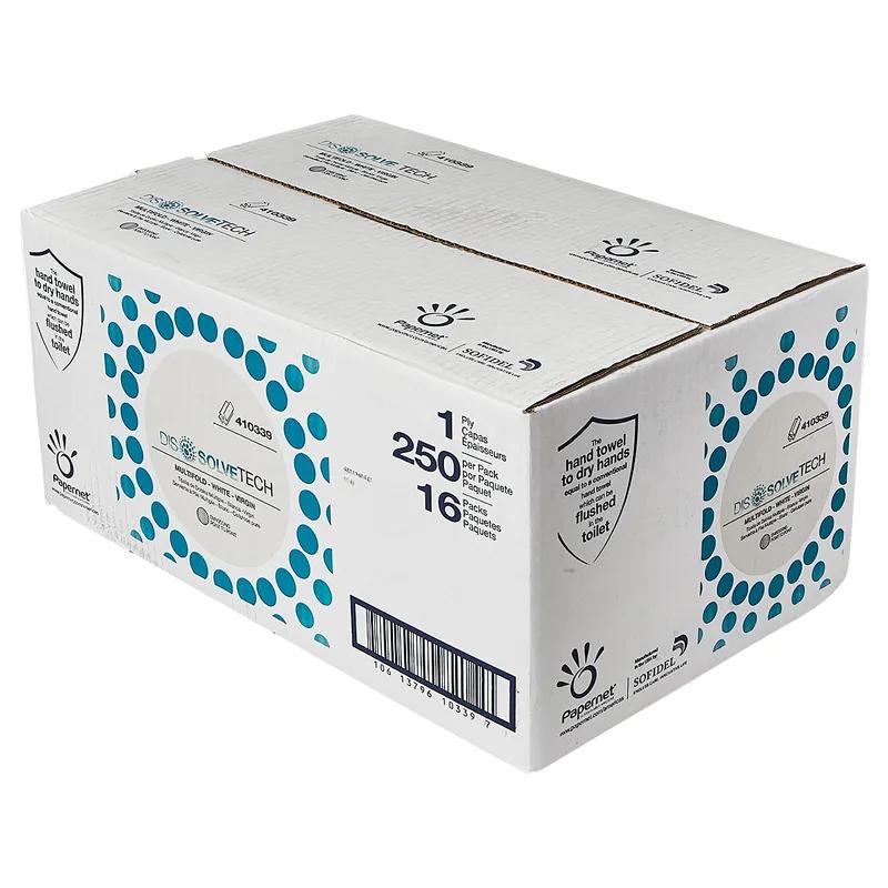 Dissolve Tech® Folded Paper Towel 9.5X9.25 IN Multifold 250 Count/Pack