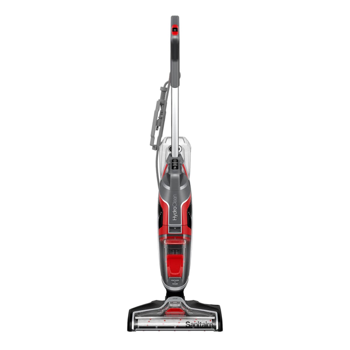 Sanitaire® HydroClean® Wet & Dry Vacuum 11.9X14.8X27.2 IN 20 OZ 13.5IN Black Red Gray 4.1 amp With 30FT Cord 1/Each