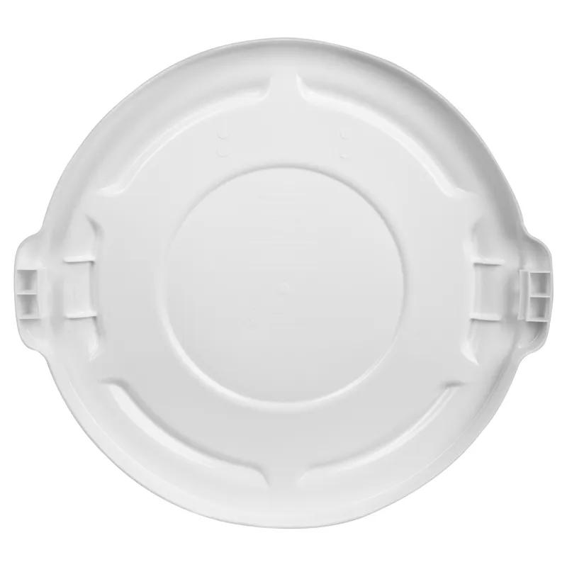 Brute® Lid 29.13X29.06X3.00 IN White Round Resin Food Safe 1/Each