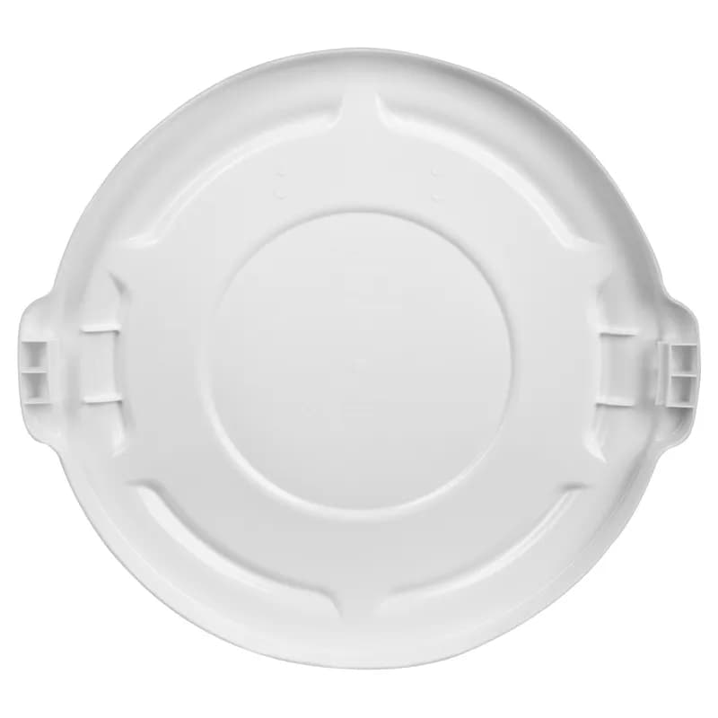 Brute® Lid 29.13X29.06X3.00 IN White Round Resin Food Safe 1/Each
