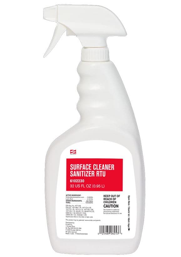 Sani Surface Cleaner & Sanitizer 32 FLOZ RTU Virucidal 6/Case