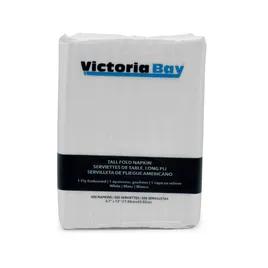 Victoria Bay Dispenser Napkins 6X13 IN White 1PLY Tall Fold 10000/Case