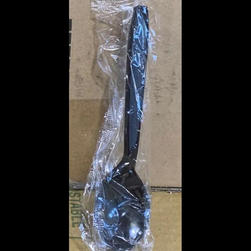 Spoon Black Medium Weight Individually Wrapped 1000/Case