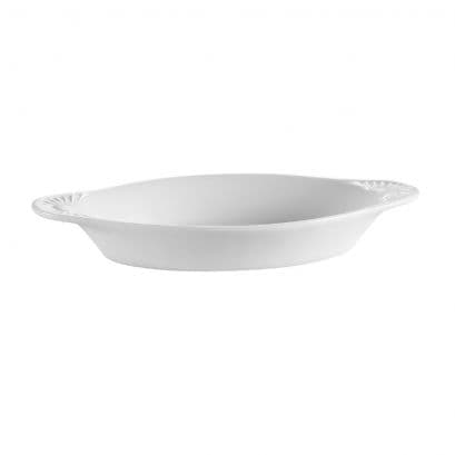 Welsh Rarebit 8.75 IN 8 OZ Porcelain Oval Dual Ovenable Dishwasher Safe 36/Case