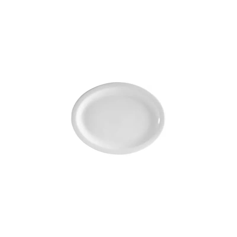 N.R. Platter 13 IN Porcelain Oval Dual Ovenable Dishwasher Safe 12/Case