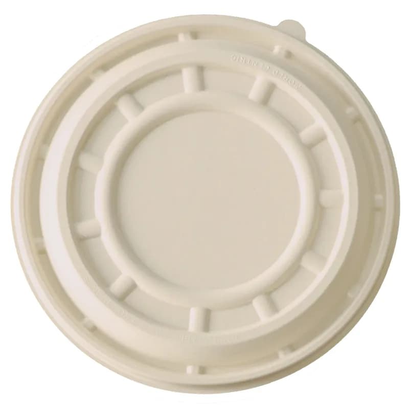 Lid 10 IN Plant Fiber Round For Container 200/Case