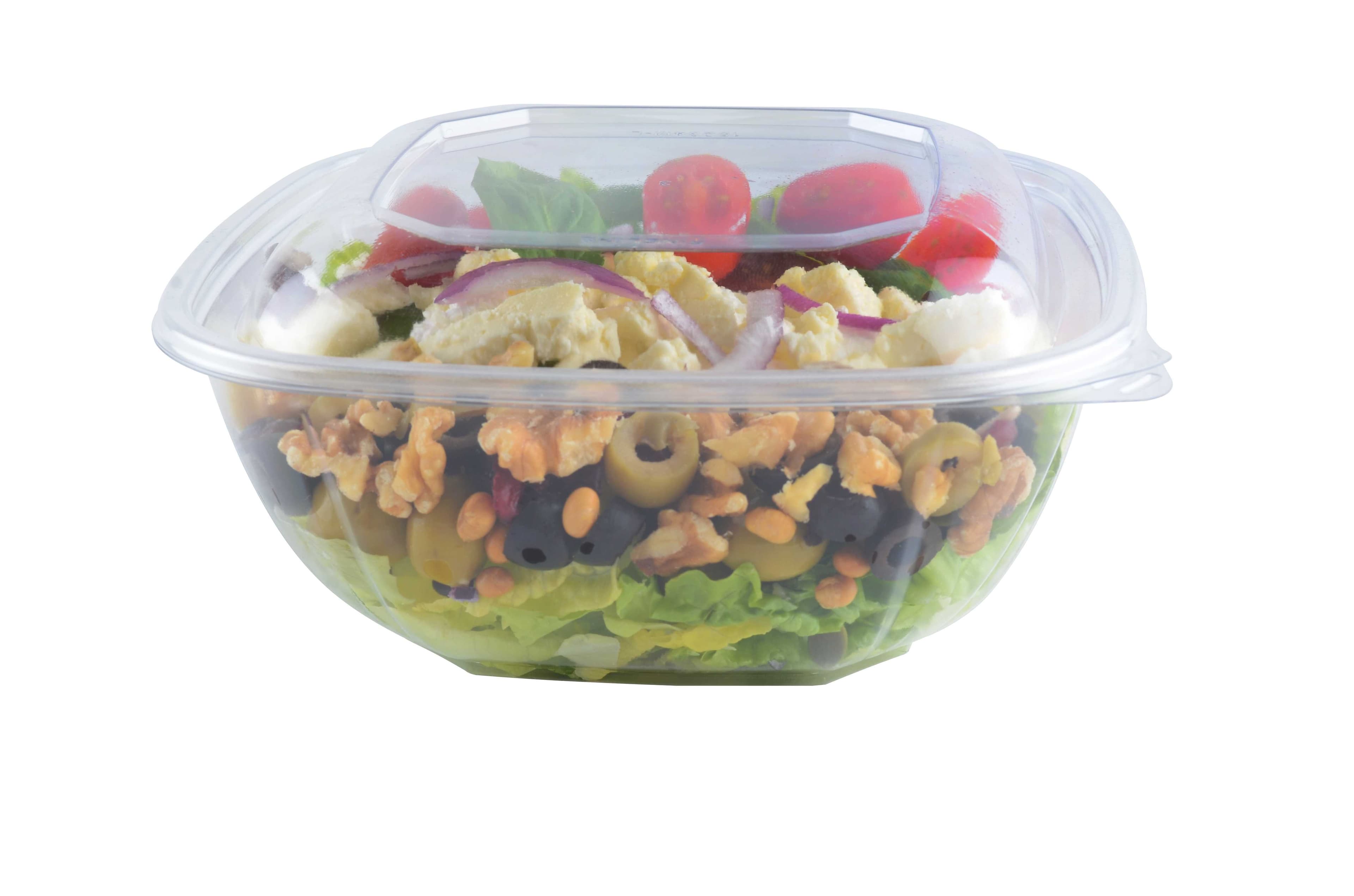 Lid Dome PET Clear For Bowl Medium 75 Count/Pack 4 Packs/Case 300 Count/Case