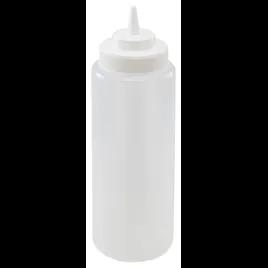 Squeeze Bottle 3.25X10.25 IN 32 OZ PE Clear 6/Pack