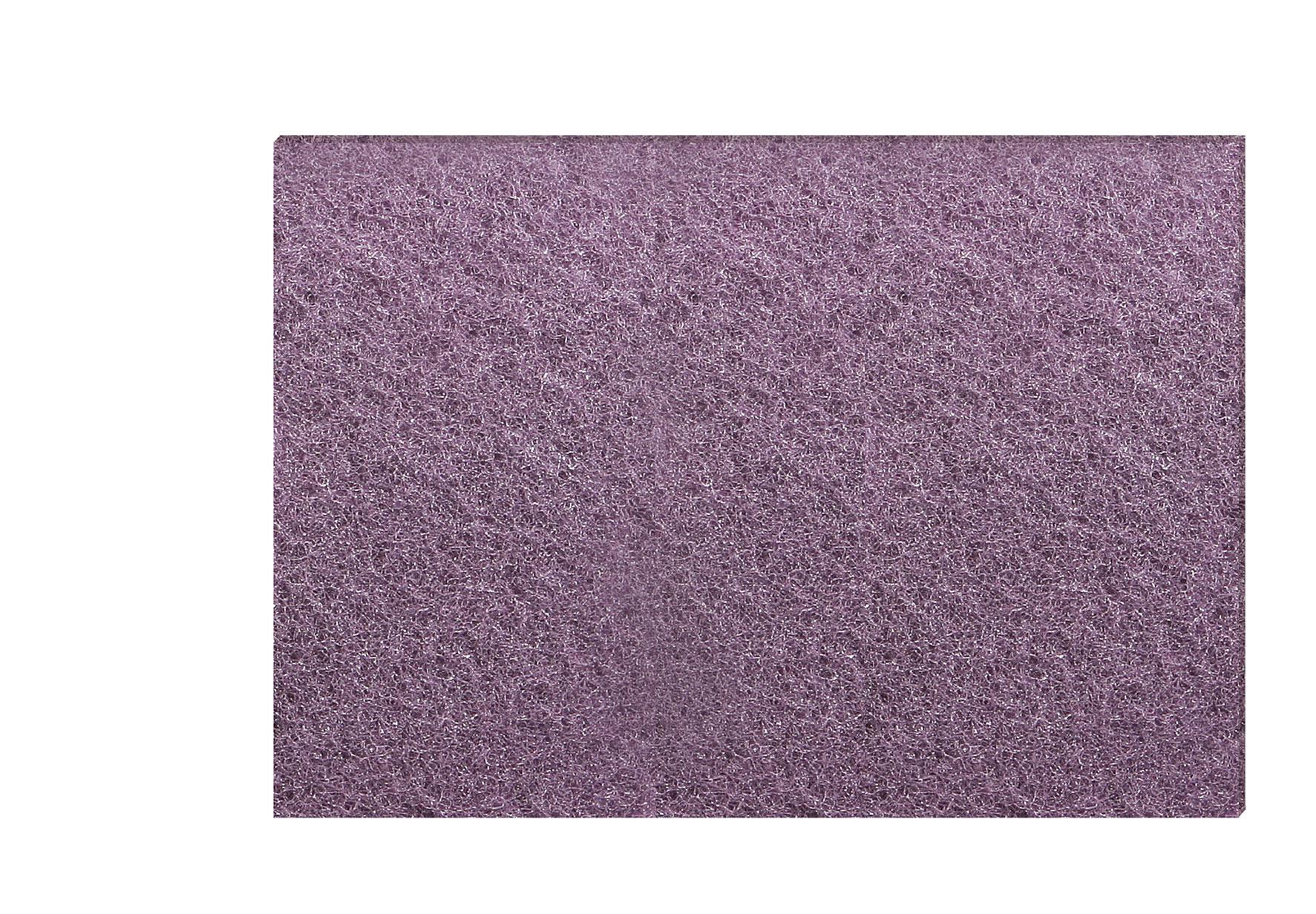 3M™ Scotch-Brite™ Purple Diamond Cleaning Pad 10.5X5.25X1 IN Purple Non-Woven Polyester Fiber Nylon Fiber 150-3000 RPM 10/Case