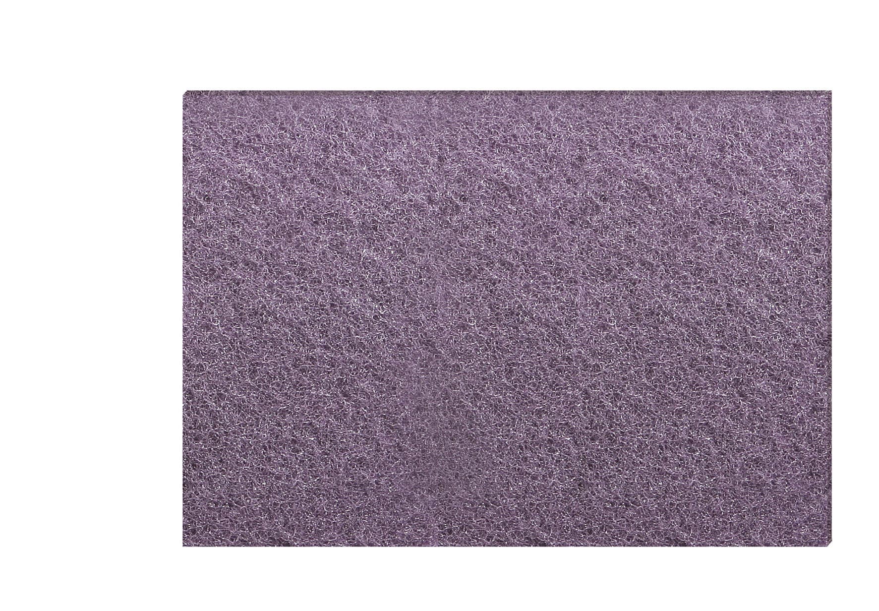 3M™ Scotch-Brite™ Purple Diamond Cleaning Pad 10.5X5.25X1 IN Purple Non-Woven Polyester Fiber Nylon Fiber 150-3000 RPM 10/Case